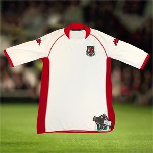 NWT Wales 2002/04 International Away Soccer Jersey XL Kappa Cymru Camiseta VTG